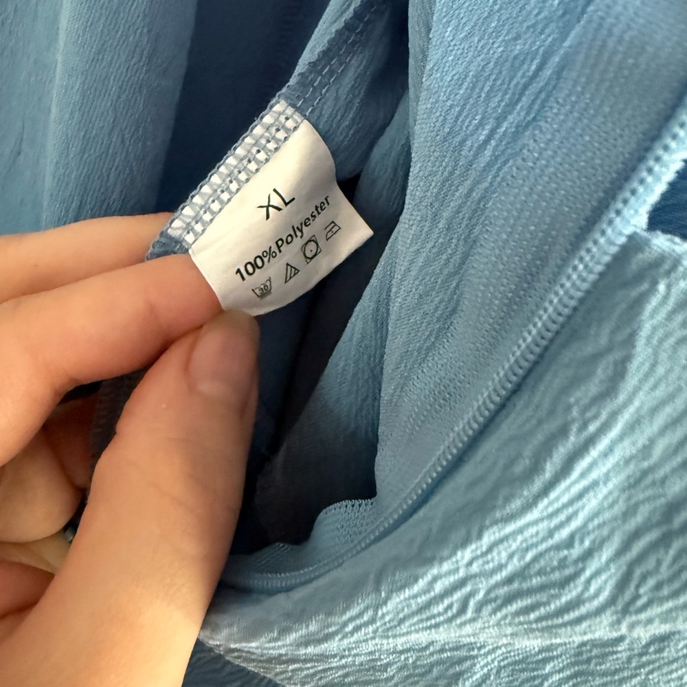 LIght Blue Women's Jumpsuit - Picture 5 of 5